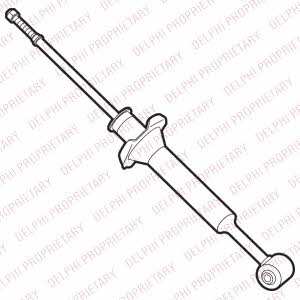 Delphi D2251567 Rear oil shock absorber D2251567: Buy near me in Poland at 2407.PL - Good price!