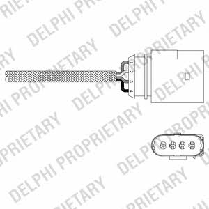 Delphi ES20343-12B1 Lambda sensor ES2034312B1: Buy near me at 2407.PL in Poland at an Affordable price!