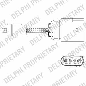 Delphi ES20348-12B1 Lambda sensor ES2034812B1: Buy near me at 2407.PL in Poland at an Affordable price!
