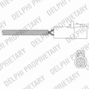 Delphi ES20349-12B1 Датчик кислородный / Лямбда-зонд ES2034912B1: Отличная цена - Купить в Польше на 2407.PL!