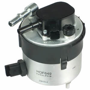 Delphi HDF649 Топливный фильтр HDF649: Отличная цена - Купить в Польше на 2407.PL!