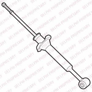 Delphi DG2906 Rear oil and gas suspension shock absorber DG2906: Buy near me at 2407.PL in Poland at an Affordable price!