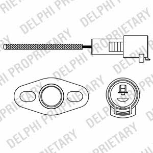 Delphi ES10226-12B1 Lambda sensor ES1022612B1: Buy near me in Poland at 2407.PL - Good price!