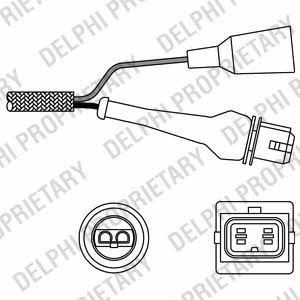 Delphi ES10240-12B1 Lambda sensor ES1024012B1: Buy near me at 2407.PL in Poland at an Affordable price!