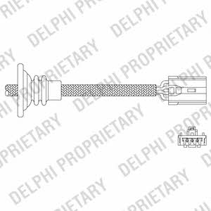 Delphi ES11038-12B1 Датчик кислородный / Лямбда-зонд ES1103812B1: Отличная цена - Купить в Польше на 2407.PL!