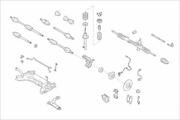  FORD-16085-F Radaufhängung FORD16085F: Kaufen Sie zu einem guten Preis in Polen bei 2407.PL!