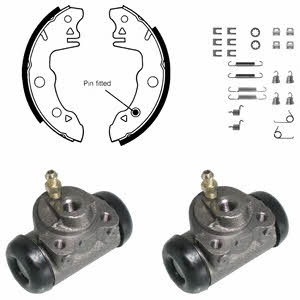 Delphi KP662 Колодки тормозные барабанные, комплект KP662: Отличная цена - Купить в Польше на 2407.PL!