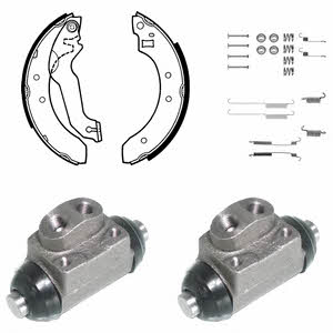 Delphi KP741 Колодки тормозные барабанные, комплект KP741: Отличная цена - Купить в Польше на 2407.PL!