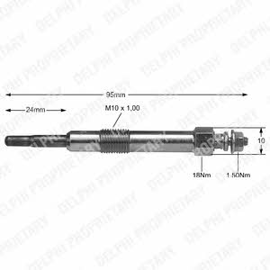 Delphi HDS364 Glow plug HDS364: Buy near me at 2407.PL in Poland at an Affordable price!