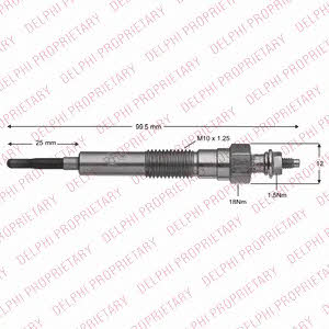 Delphi HDS430 Glow plug HDS430: Buy near me in Poland at 2407.PL - Good price!