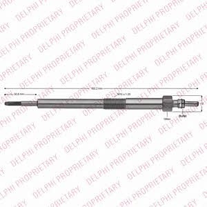 Delphi HDS431 Glow plug HDS431: Buy near me in Poland at 2407.PL - Good price!