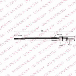 Delphi HDS432 Glow plug HDS432: Buy near me in Poland at 2407.PL - Good price!