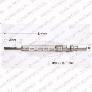 Delphi HDS451 Glow plug HDS451: Buy near me in Poland at 2407.PL - Good price!