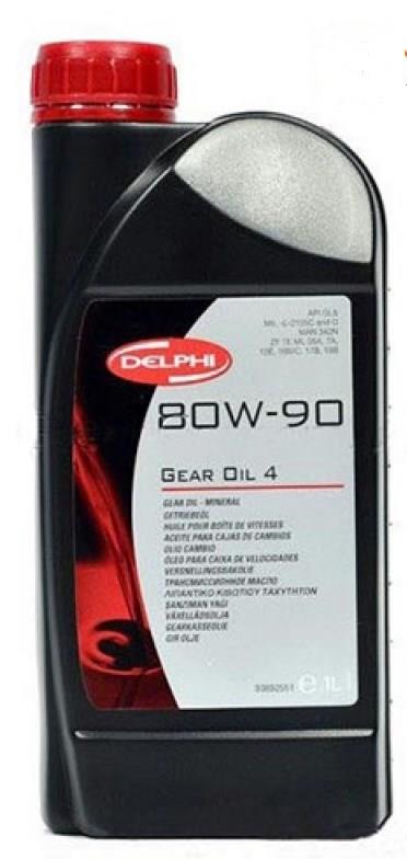 Delphi 93892551 Olej przekładniowy Delphi GEAR OIL 4 80W-90, 1 l 93892551: Dobra cena w Polsce na 2407.PL - Kup Teraz!