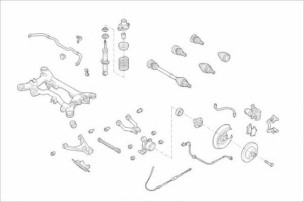 Delphi VW-11542-R Radaufhängung VW11542R: Kaufen Sie zu einem guten Preis in Polen bei 2407.PL! VW11542R Delphi Radaufhängung