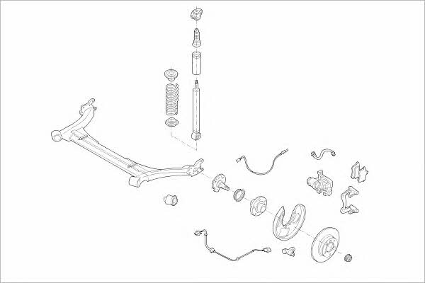  AUDI-05600-R Підвіска колеса AUDI05600R: Приваблива ціна - Купити у Польщі на 2407.PL!