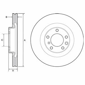 Delphi BG9119 Bremsscheibe BG9119: Kaufen Sie zu einem guten Preis in Polen bei 2407.PL!