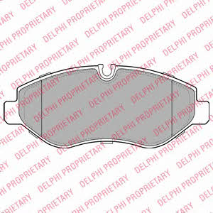 Delphi Brake Pad Set, disc brake – price 137 PLN