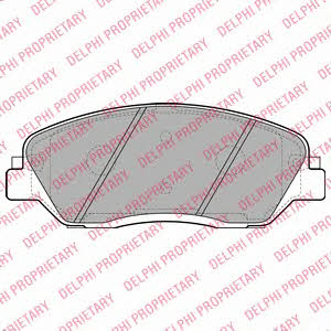 Delphi LP2048 Brake Pad Set, disc brake LP2048: Buy near me in Poland at 2407.PL - Good price!