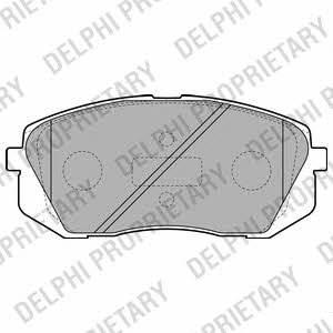 Delphi Тормозные колодки дисковые, комплект – цена 120 PLN