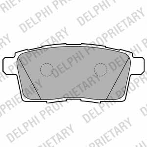 Delphi LP2052 Brake Pad Set, disc brake LP2052: Buy near me in Poland at 2407.PL - Good price!