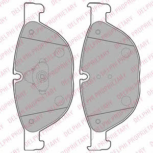 Delphi LP2189 Brake Pad Set, disc brake LP2189: Buy near me in Poland at 2407.PL - Good price!