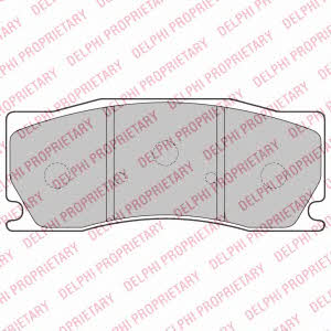 Delphi LP2216 Klocki hamulcowe, zestaw LP2216: Dobra cena w Polsce na 2407.PL - Kup Teraz!