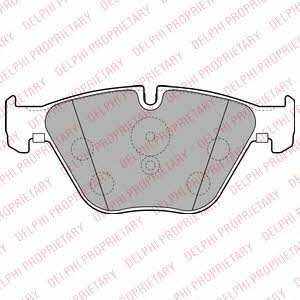 Delphi LP2245 Brake Pad Set, disc brake LP2245: Buy near me in Poland at 2407.PL - Good price!