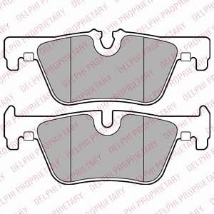 Delphi Brake Pad Set, disc brake – price 132 PLN