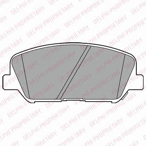 Delphi LP2477 Brake Pad Set, disc brake LP2477: Buy near me in Poland at 2407.PL - Good price!