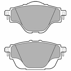 Delphi Гальмівні колодки, комплект – ціна 125 PLN