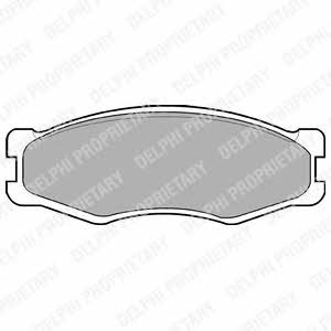 Delphi LP707 Brake Pad Set, disc brake LP707: Buy near me in Poland at 2407.PL - Good price!