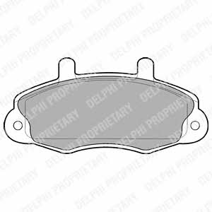 Delphi LP766 Brake Pad Set, disc brake LP766: Buy near me at 2407.PL in Poland at an Affordable price!