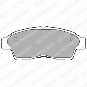 Delphi LP789 Brake Pad Set, disc brake LP789: Buy near me in Poland at 2407.PL - Good price!