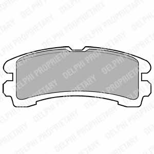 Delphi LP816 Brake Pad Set, disc brake LP816: Buy near me in Poland at 2407.PL - Good price!