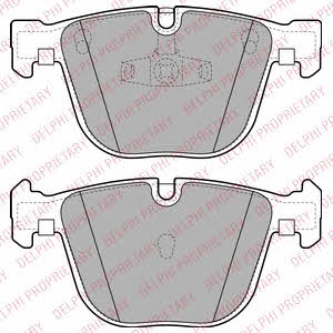 Delphi LP2141 Brake Pad Set, disc brake LP2141: Buy near me in Poland at 2407.PL - Good price!