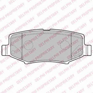 Delphi LP2172 Brake Pad Set, disc brake LP2172: Buy near me at 2407.PL in Poland at an Affordable price!