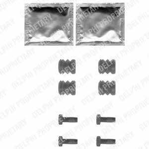 Delphi LX0355 Mounting kit brake pads LX0355: Buy near me at 2407.PL in Poland at an Affordable price!