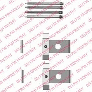 Delphi LX0408 Mounting kit brake pads LX0408: Buy near me at 2407.PL in Poland at an Affordable price!