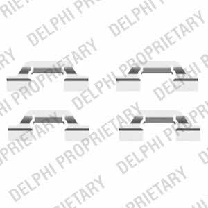 Delphi LX0438 Zestaw montażowy klocków hamulcowych LX0438: Dobra cena w Polsce na 2407.PL - Kup Teraz!