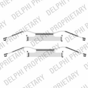 Delphi LX0439 Комплект монтажний гальмівних колодок LX0439: Купити у Польщі - Добра ціна на 2407.PL!
