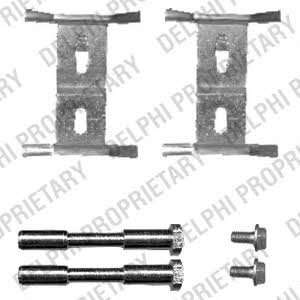 Delphi LX0449 Mounting kit brake pads LX0449: Buy near me in Poland at 2407.PL - Good price!