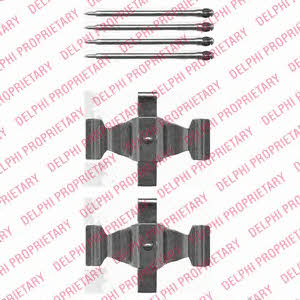 Delphi LX0464 Mounting kit brake pads LX0464: Buy near me in Poland at 2407.PL - Good price!
