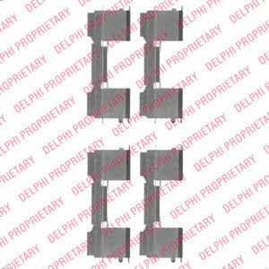 Delphi LX0478 Комплект монтажний гальмівних колодок LX0478: Приваблива ціна - Купити у Польщі на 2407.PL!