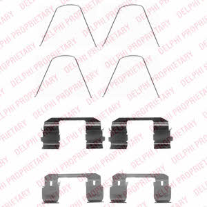 Delphi LX0488 Mounting kit brake pads LX0488: Buy near me at 2407.PL in Poland at an Affordable price!