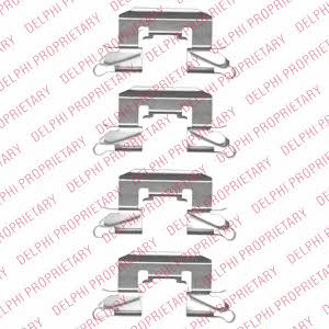 Delphi LX0507 Mounting kit brake pads LX0507: Buy near me at 2407.PL in Poland at an Affordable price!