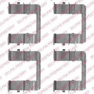 Delphi LX0519 Zestaw montażowy klocków hamulcowych LX0519: Dobra cena w Polsce na 2407.PL - Kup Teraz!