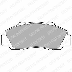 Delphi LP872 Brake Pad Set, disc brake LP872: Buy near me in Poland at 2407.PL - Good price!