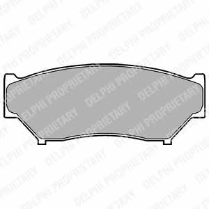 Delphi LP967 Brake Pad Set, disc brake LP967: Buy near me in Poland at 2407.PL - Good price!