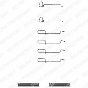 Delphi LX0080 Montagesatz für Bremsbacken LX0080: Kaufen Sie zu einem guten Preis in Polen bei 2407.PL!